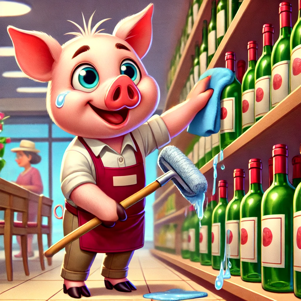 Image: Busy Pig